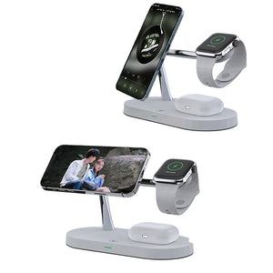 Carregue Seus Aparelhos Em Um Só Lugar - Iphone - Apple Watch - Airpods